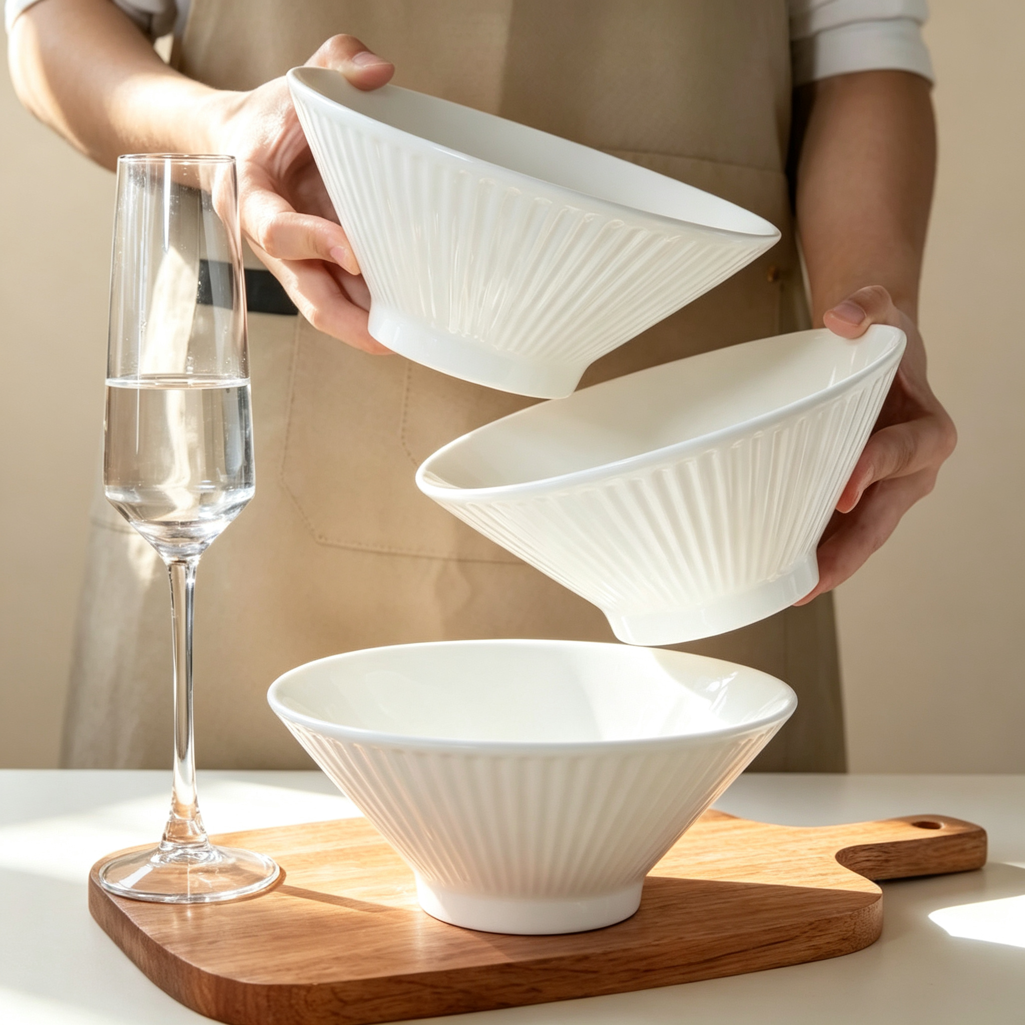 New Ceramic Conical Hat Bowl