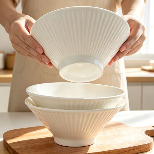 New Ceramic Conical Hat Bowl